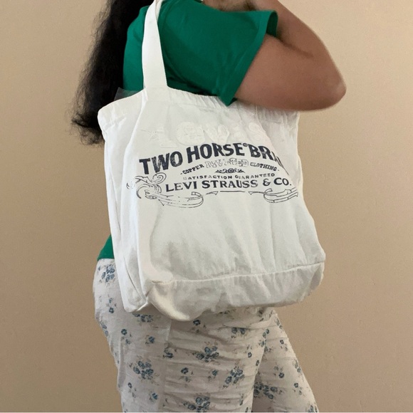 Levi's western country white boho tote bag - Picture 16 of 17